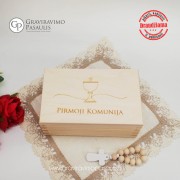 Dėžutė pirmajai komunijai 